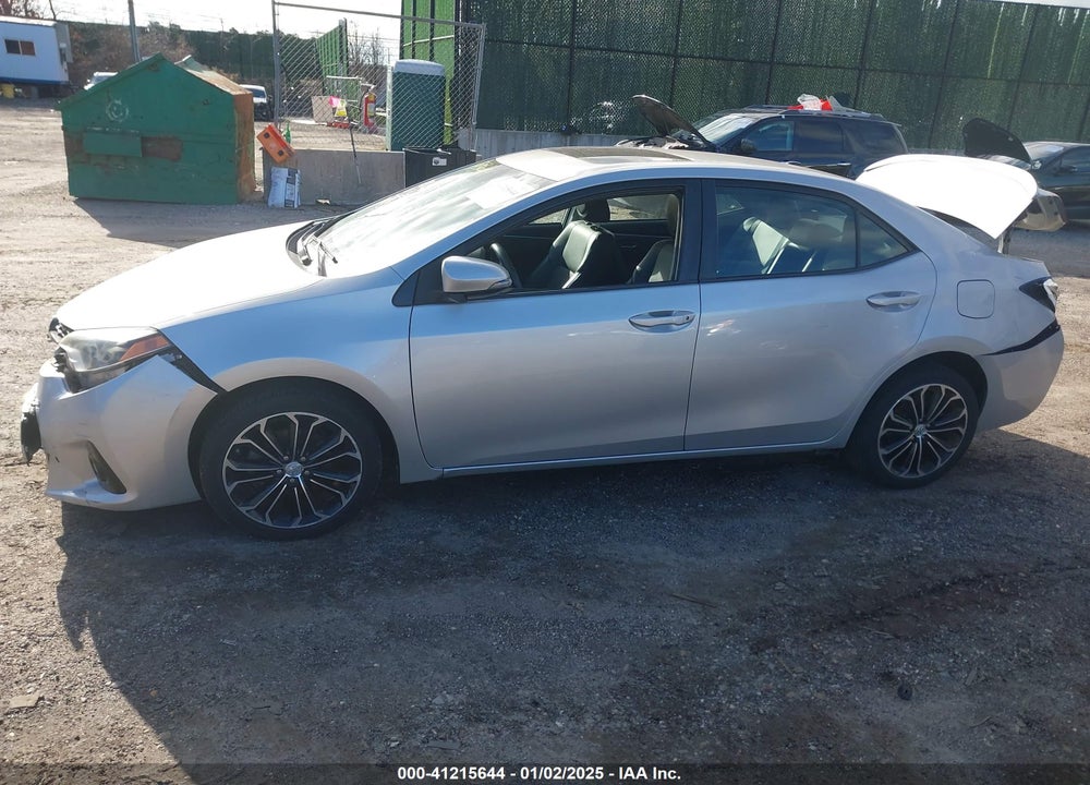 2015 TOYOTA COROLLA VIN: 2T1BURHE0FC452899