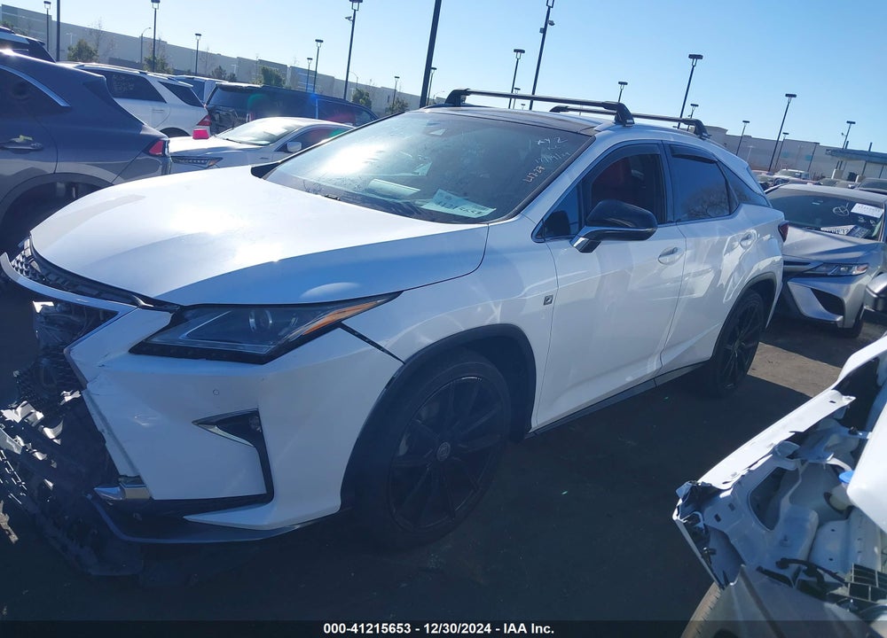 2016 LEXUS RX 350 F-SPORT VIN: 2T2BZMCA6GC008898