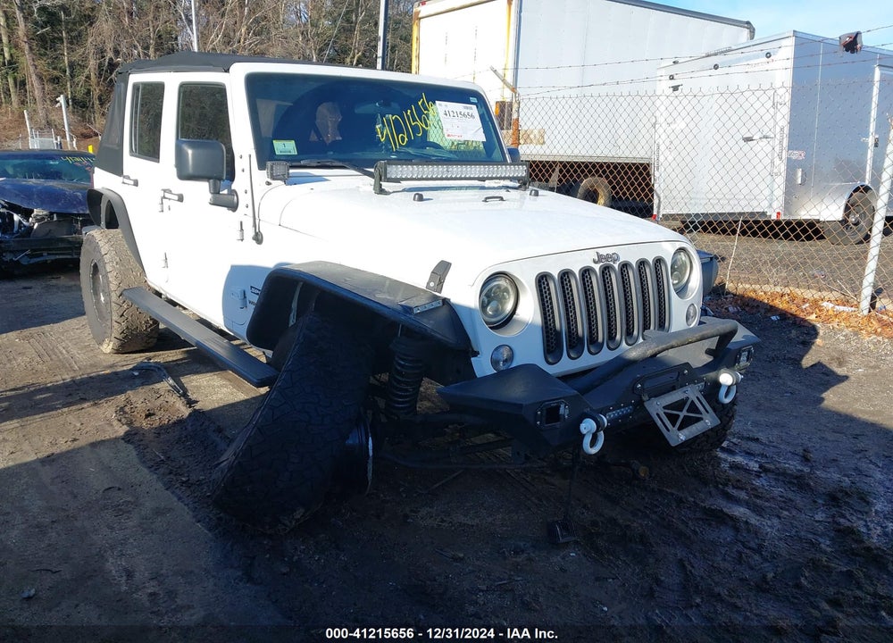 2017 JEEP WRANGLER UNLIMITED SPORT 4X4 VIN: 1C4BJWDGXHL562045