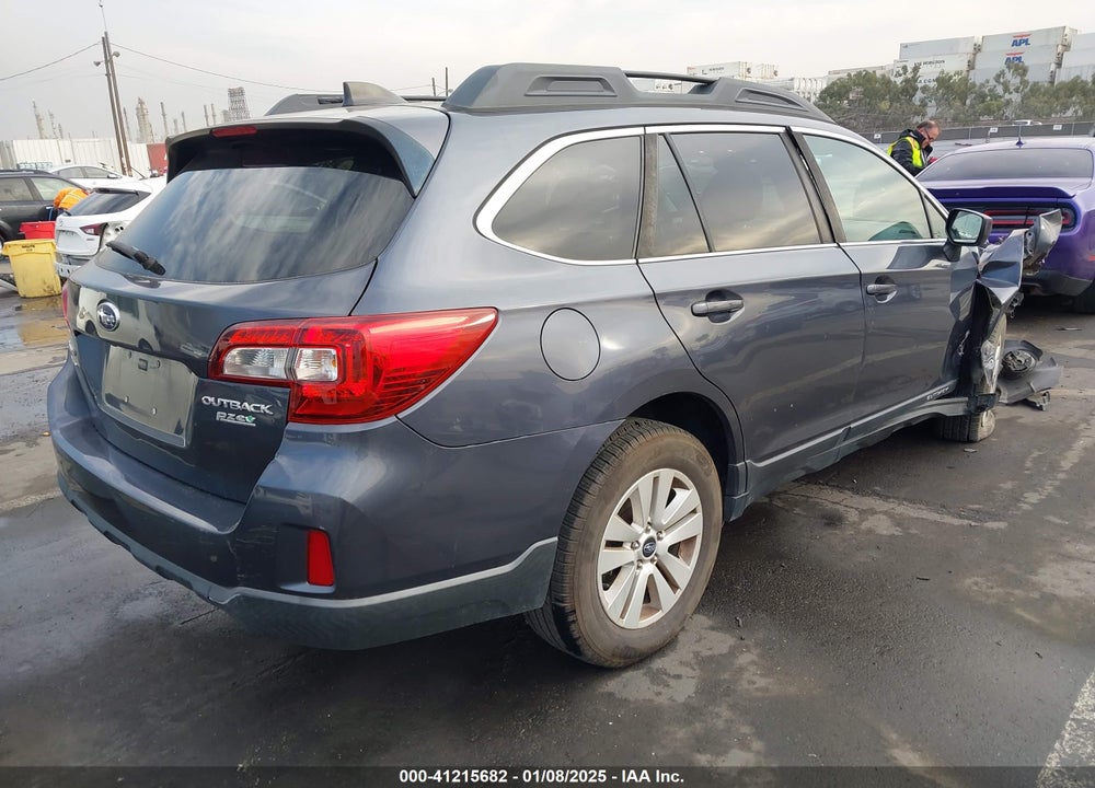 2017 SUBARU OUTBACK 2.5I PREMIUM VIN: 4S4BSACC4H3334794