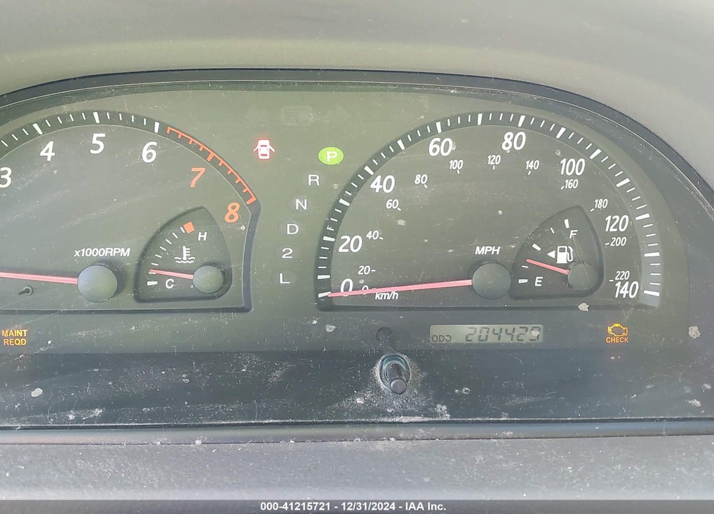 2004 TOYOTA CAMRY LE VIN: 4T1BE32K64U334568