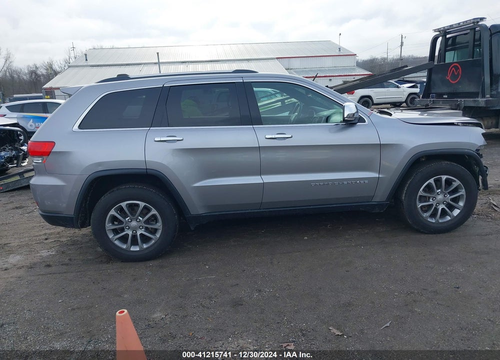 2016 JEEP GRAND CHEROKEE LIMITED VIN: 1C4RJFBG1GC391444