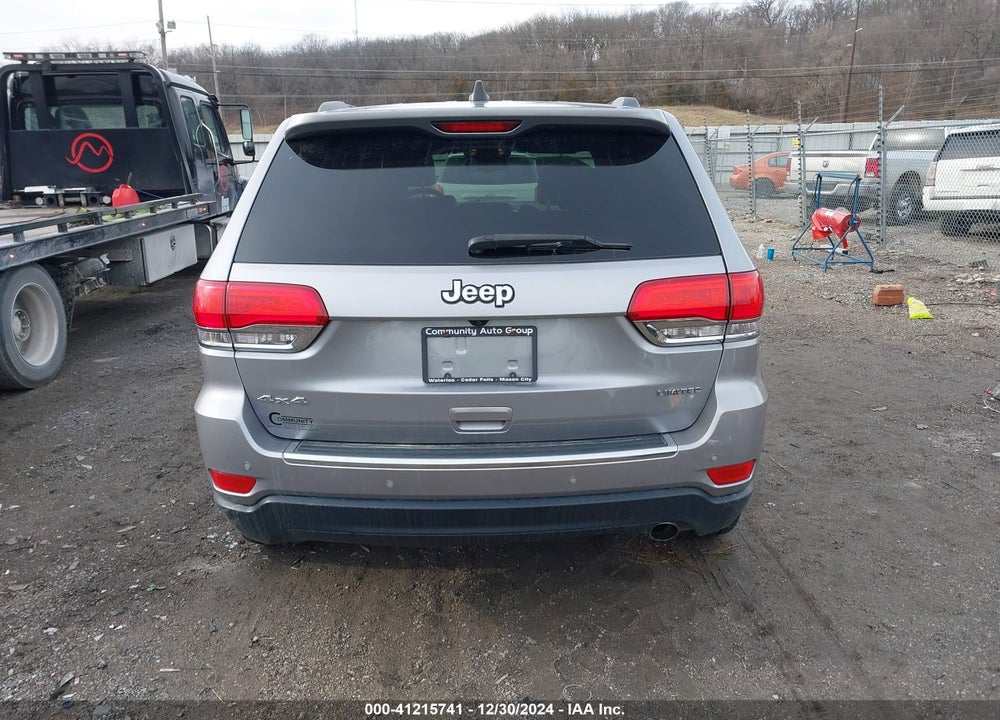 2016 JEEP GRAND CHEROKEE LIMITED VIN: 1C4RJFBG1GC391444
