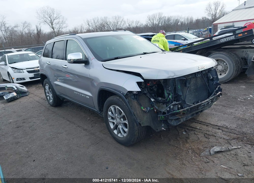 2016 JEEP GRAND CHEROKEE LIMITED VIN: 1C4RJFBG1GC391444