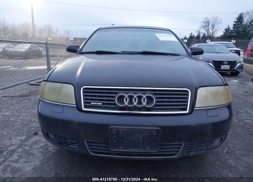 2002 AUDI A6 3.0L VIN: WAULT64B02N133458