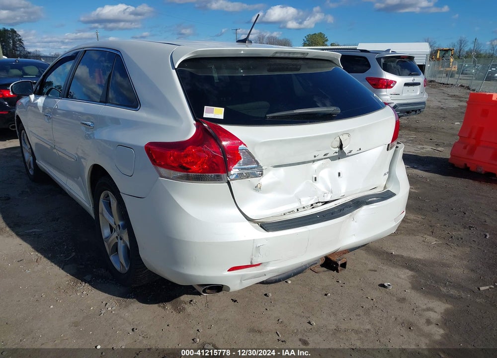 2009 TOYOTA VENZA BASE V6 VIN: 4T3BK11A29U012501