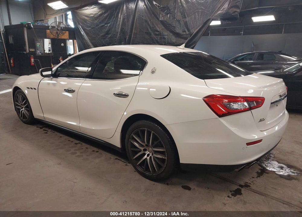 2017 MASERATI GHIBLI VIN: ZAM57RTA9H1195379