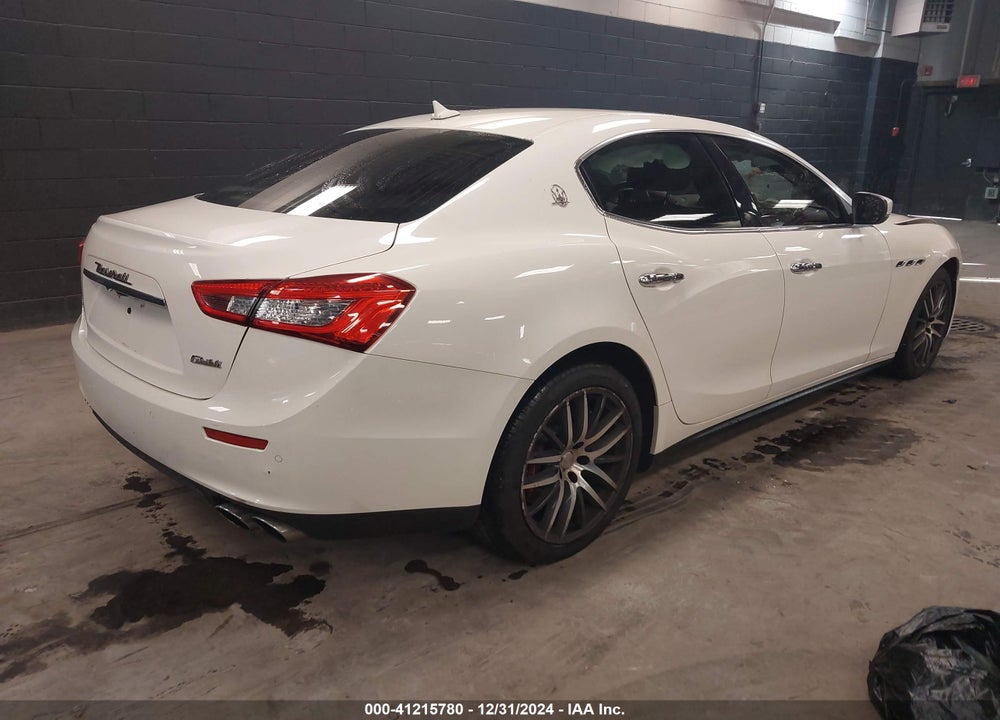 2017 MASERATI GHIBLI VIN: ZAM57RTA9H1195379
