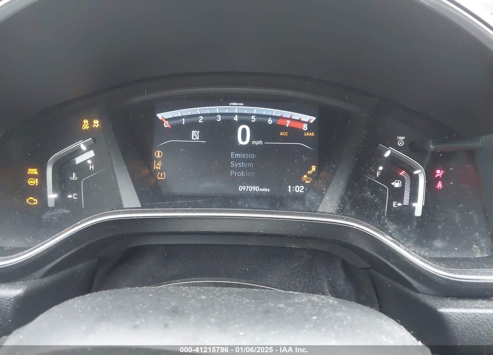 2019 HONDA CR-V EX-L VIN: JHLRW2H86KX018270