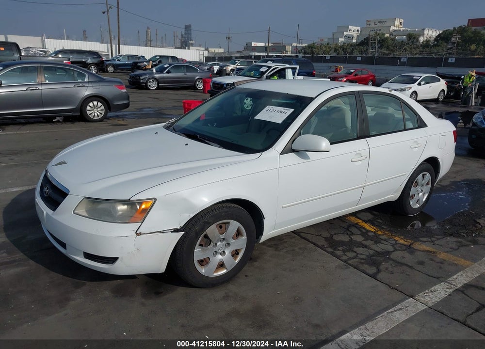 2008 HYUNDAI SONATA GLS VIN: 5NPET46C08H373219