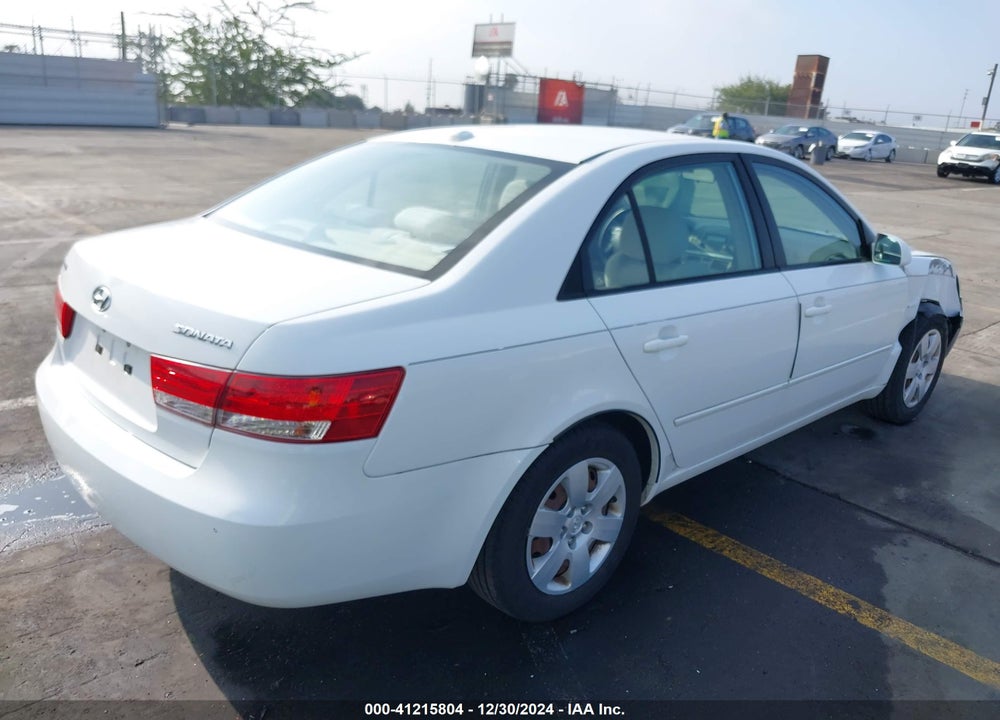 2008 HYUNDAI SONATA GLS VIN: 5NPET46C08H373219