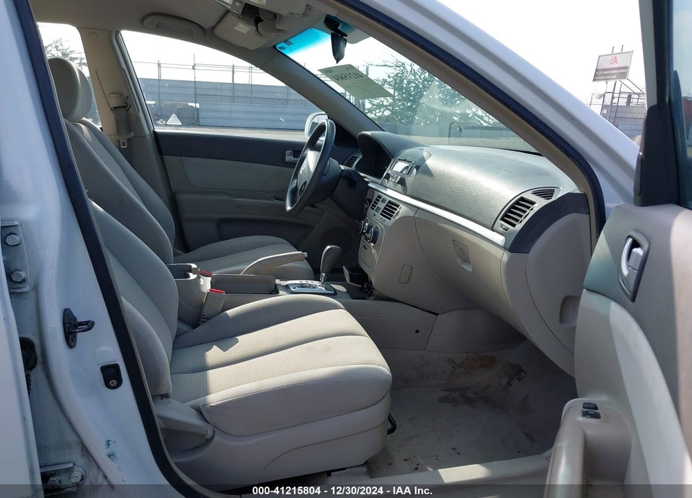2008 HYUNDAI SONATA GLS VIN: 5NPET46C08H373219
