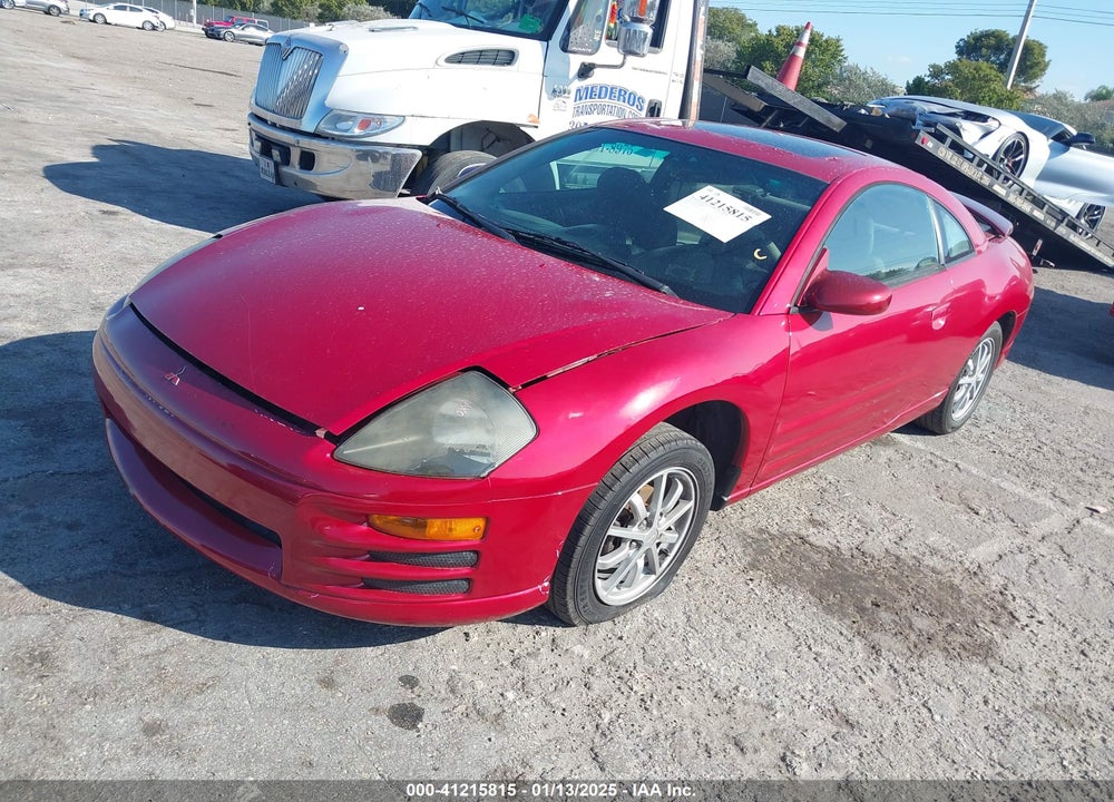 2001 MITSUBISHI ECLIPSE GS VIN: 4A3AC44G91E192921