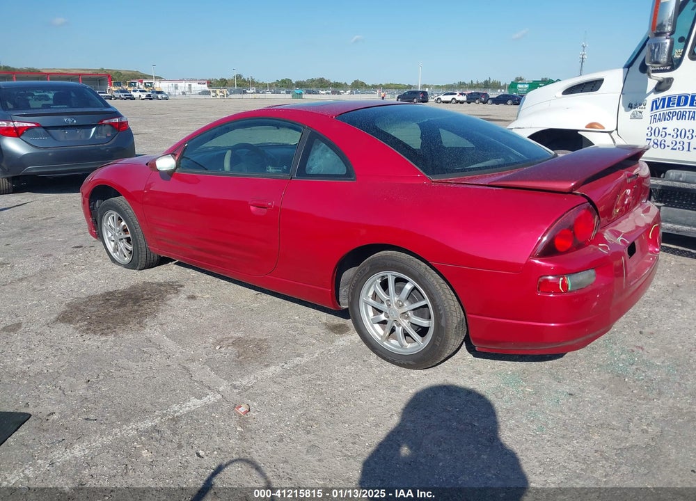 2001 MITSUBISHI ECLIPSE GS VIN: 4A3AC44G91E192921