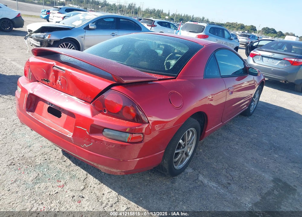 2001 MITSUBISHI ECLIPSE GS VIN: 4A3AC44G91E192921