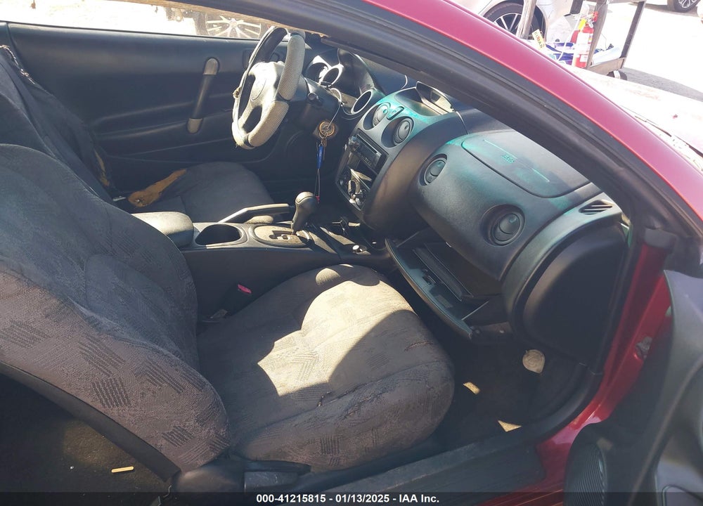 2001 MITSUBISHI ECLIPSE GS VIN: 4A3AC44G91E192921