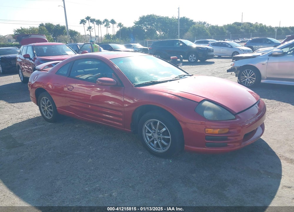 2001 MITSUBISHI ECLIPSE GS VIN: 4A3AC44G91E192921