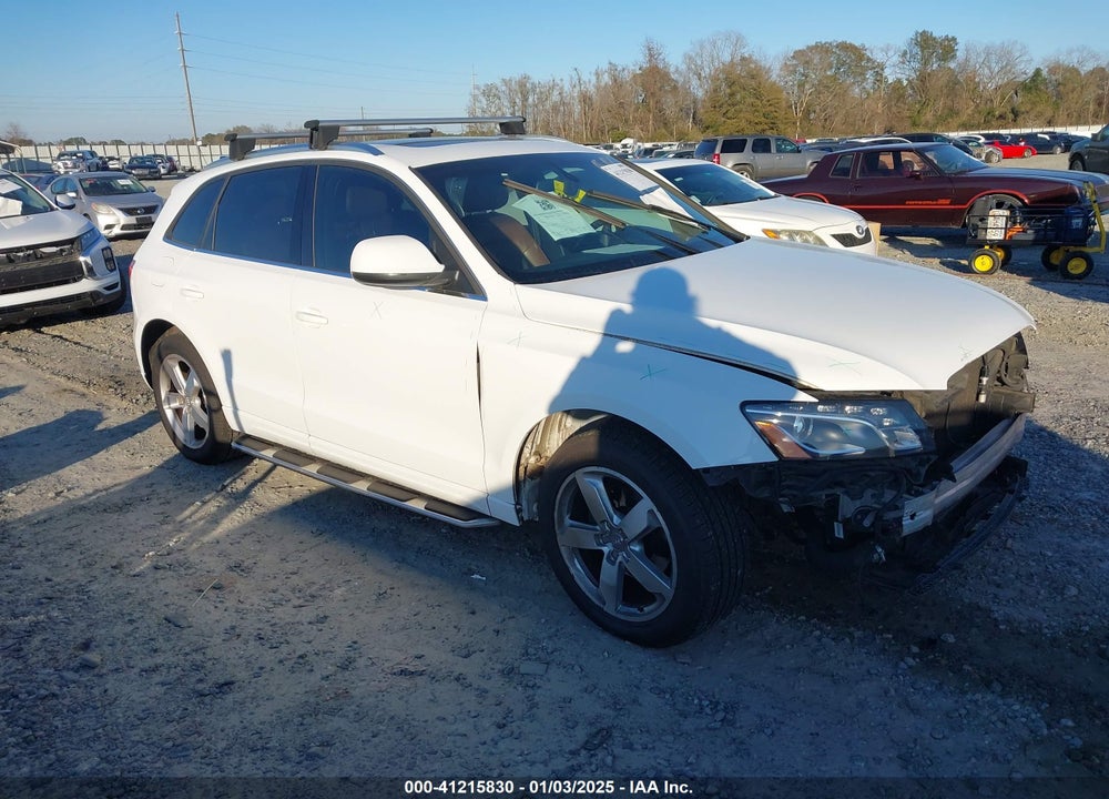 2012 AUDI Q5 2.0T PREMIUM VIN: WA1LFAFP7CA025248