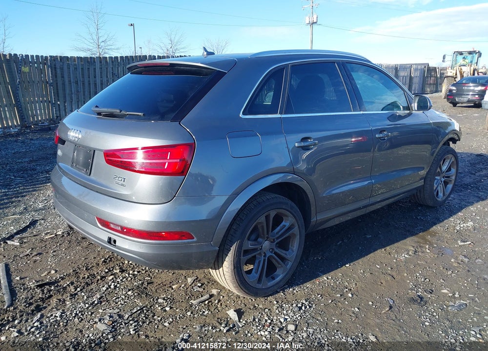 2016 AUDI Q3 2.0T PREMIUM PLUS VIN: WA1EFCFS4GR015986