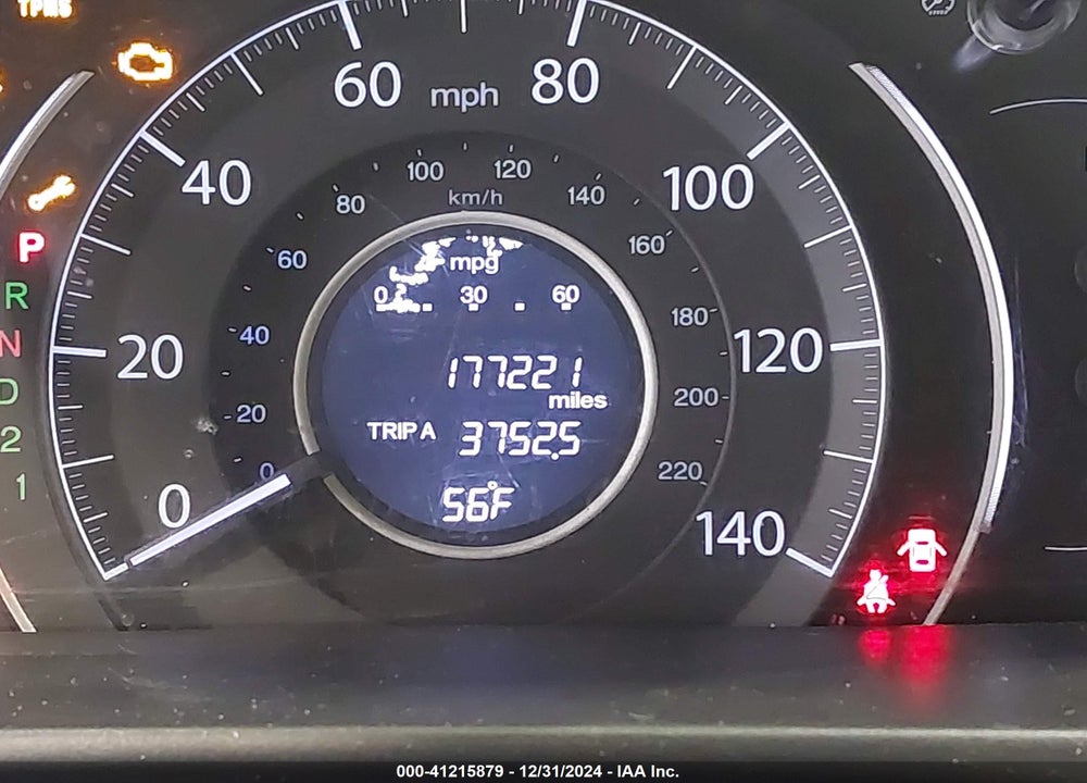 2013 HONDA CR-V EX-L VIN: 2HKRM4H76DH673694