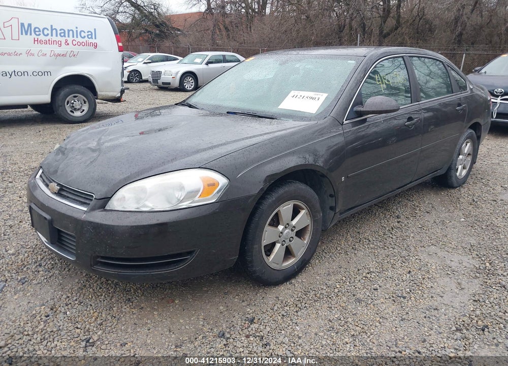 2008 CHEVROLET IMPALA LT VIN: 2G1WT58K481270569