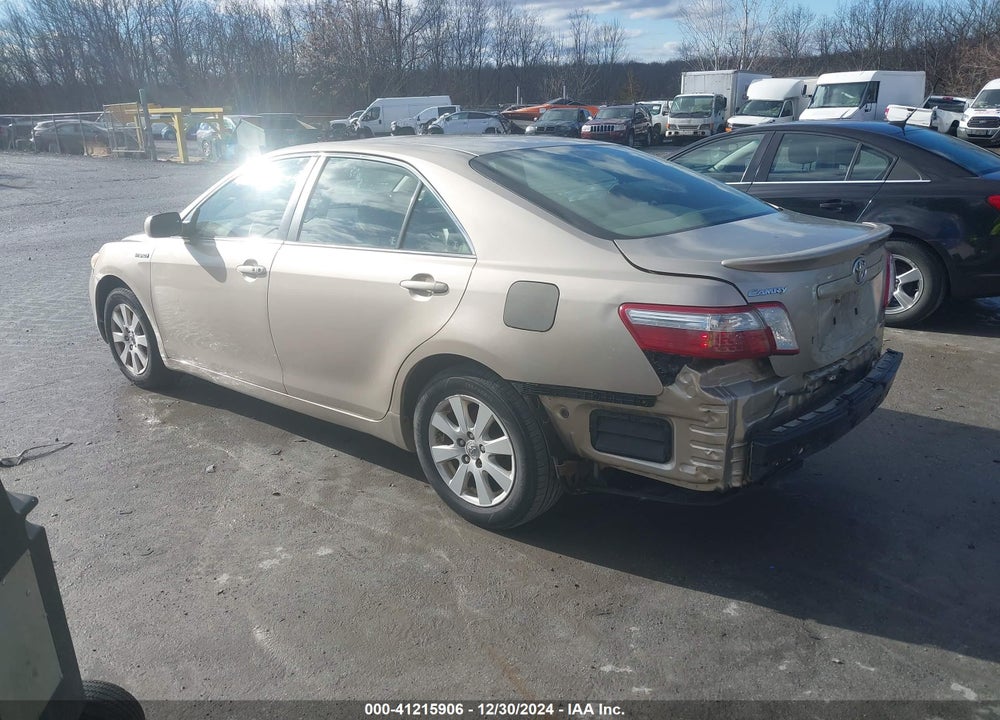 2007 TOYOTA CAMRY HYBRID VIN: JTNBB46K573005699