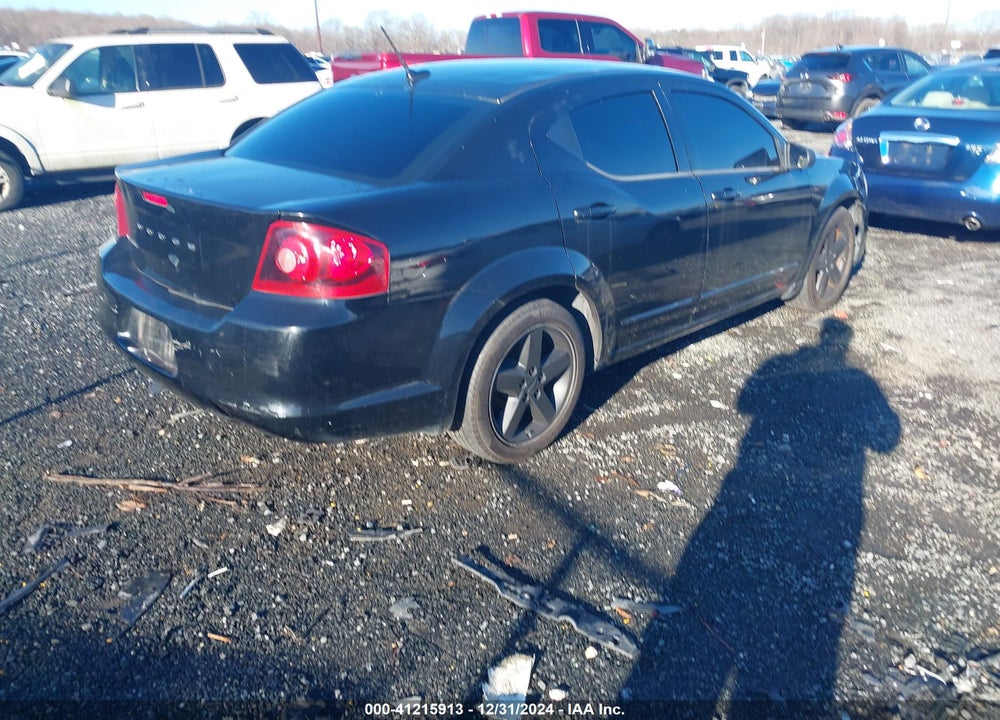 2013 DODGE AVENGER VIN: 1C3CDZAB9DN717127