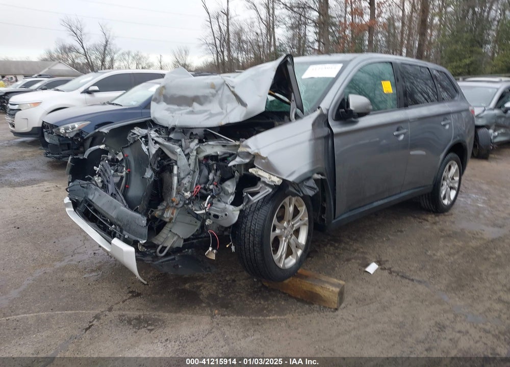 2015 MITSUBISHI OUTLANDER SE VIN: JA4AD3A3XFZ009385
