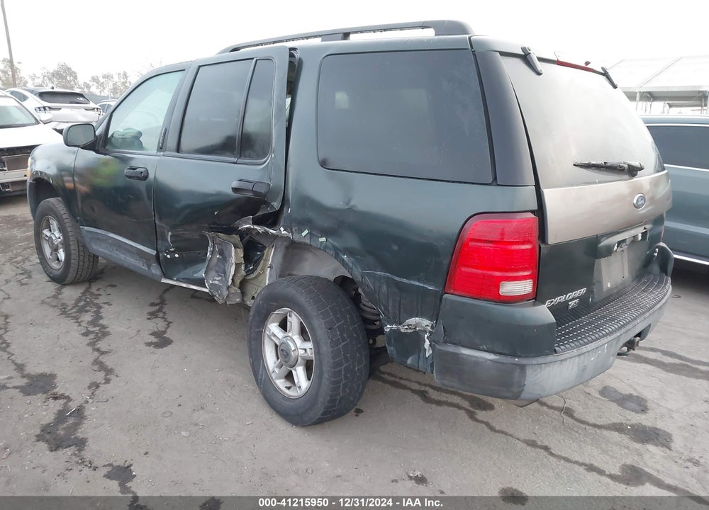 2003 FORD EXPLORER NBX/XLT VIN: 1FMZU63W43ZA86407