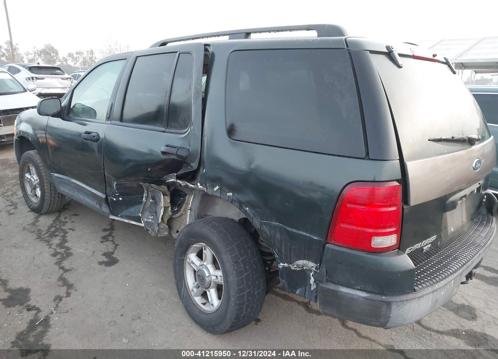 2003 FORD EXPLORER NBX/XLT VIN: 1FMZU63W43ZA86407