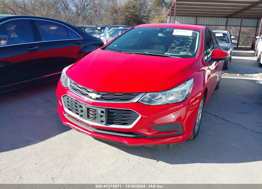 2017 CHEVROLET CRUZE LS AUTO VIN: 3G1BC5SM9HS522264