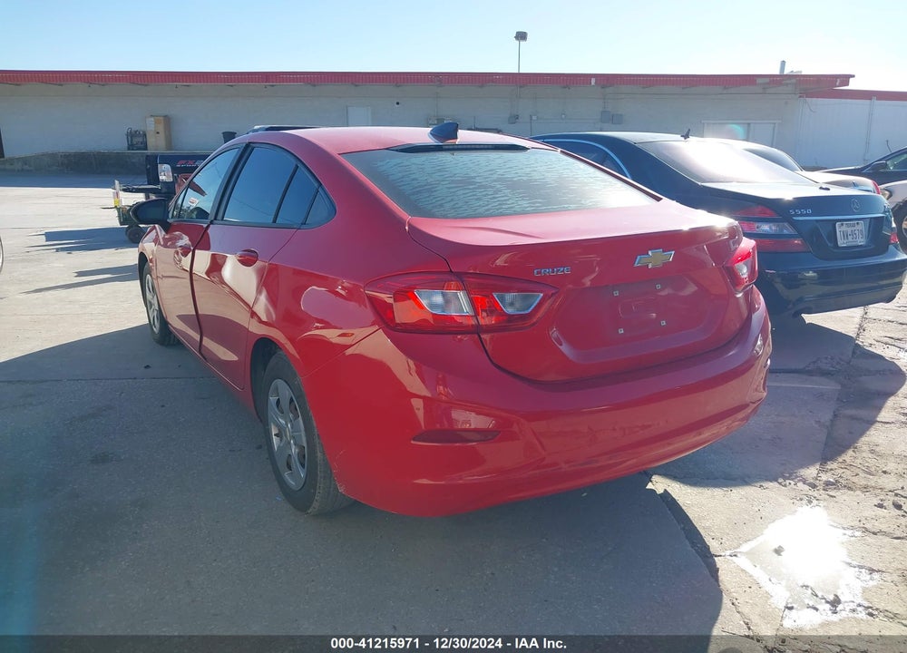 2017 CHEVROLET CRUZE LS AUTO VIN: 3G1BC5SM9HS522264
