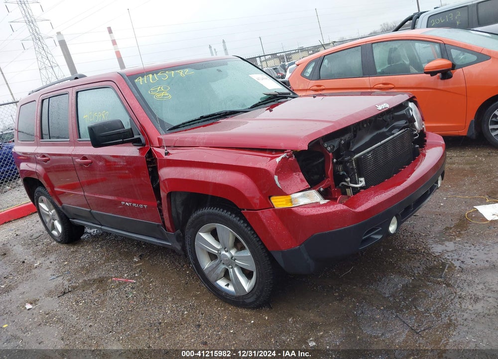 2014 JEEP PATRIOT LATITUDE VIN: 1C4NJPFB0ED869993