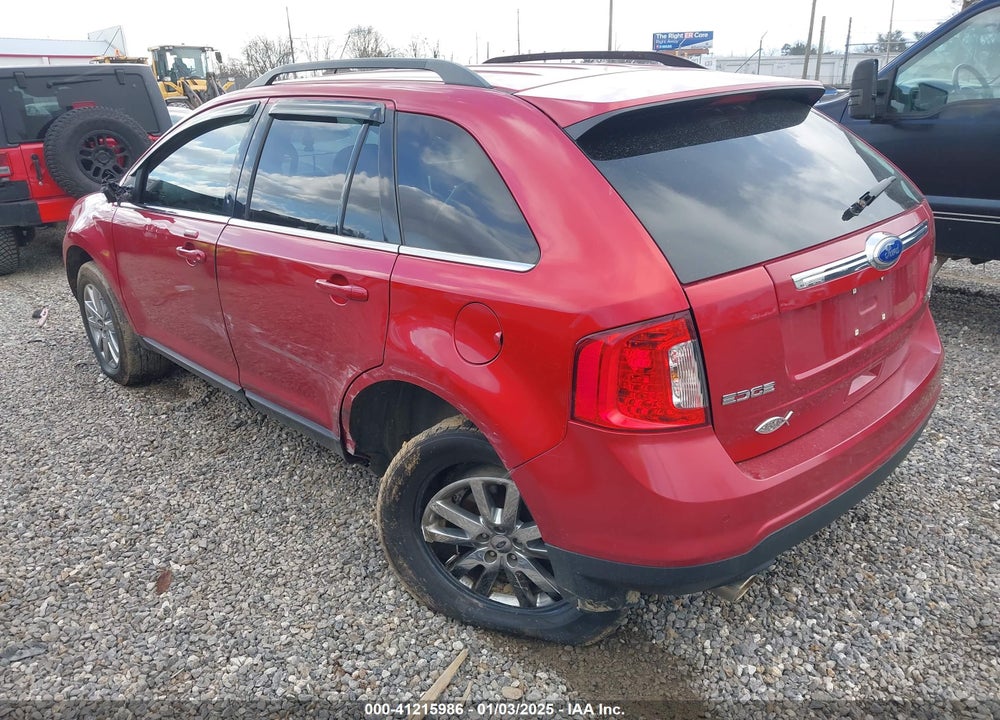 2012 FORD EDGE LIMITED VIN: 2FMDK4KC8CBA83721