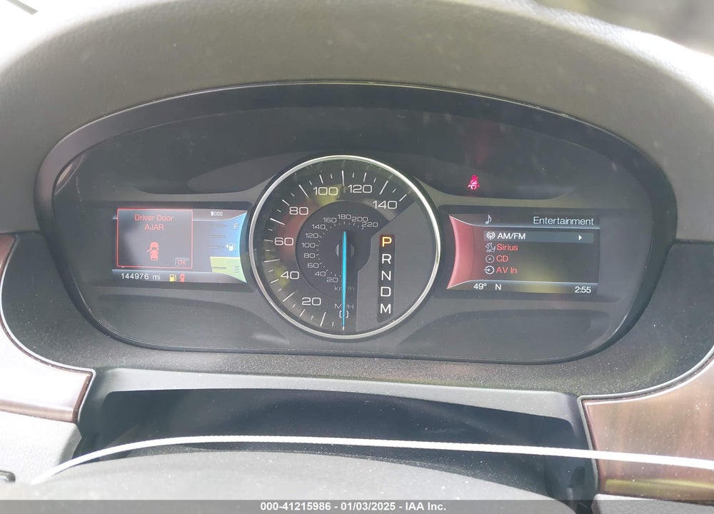 2012 FORD EDGE LIMITED VIN: 2FMDK4KC8CBA83721