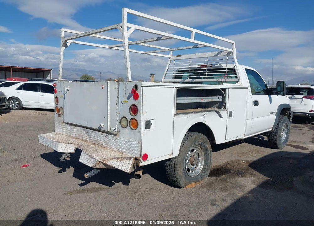 2006 CHEVROLET SILVERADO 2500HD VIN: 1GCHC24U26E237216