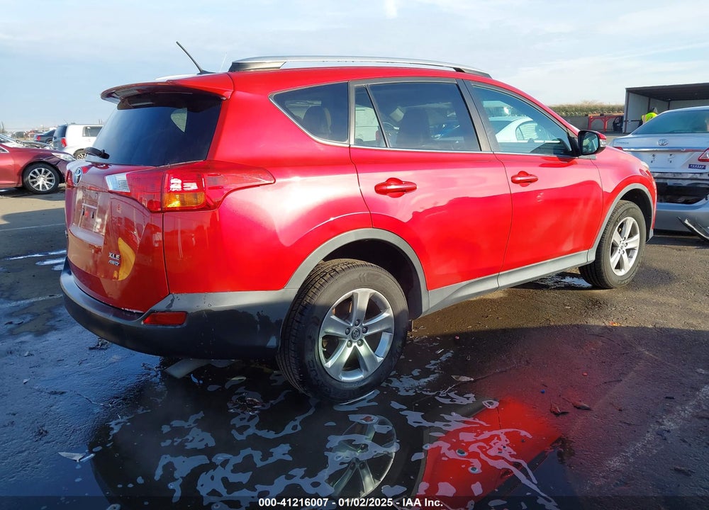 2015 TOYOTA RAV4 XLE VIN: 2T3RFREV6FW268294