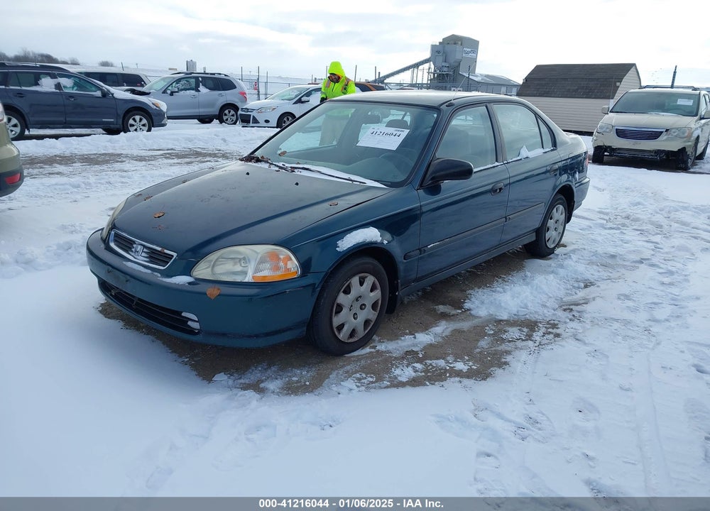 1998 HONDA CIVIC DX VIN: 1HGEJ662XWL000532