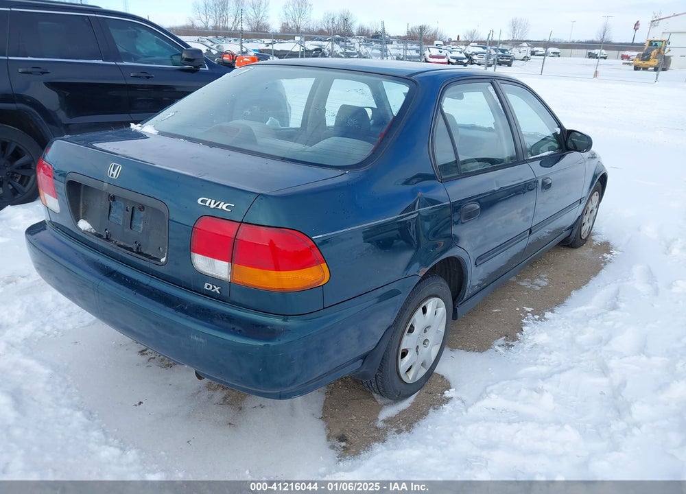 1998 HONDA CIVIC DX VIN: 1HGEJ662XWL000532