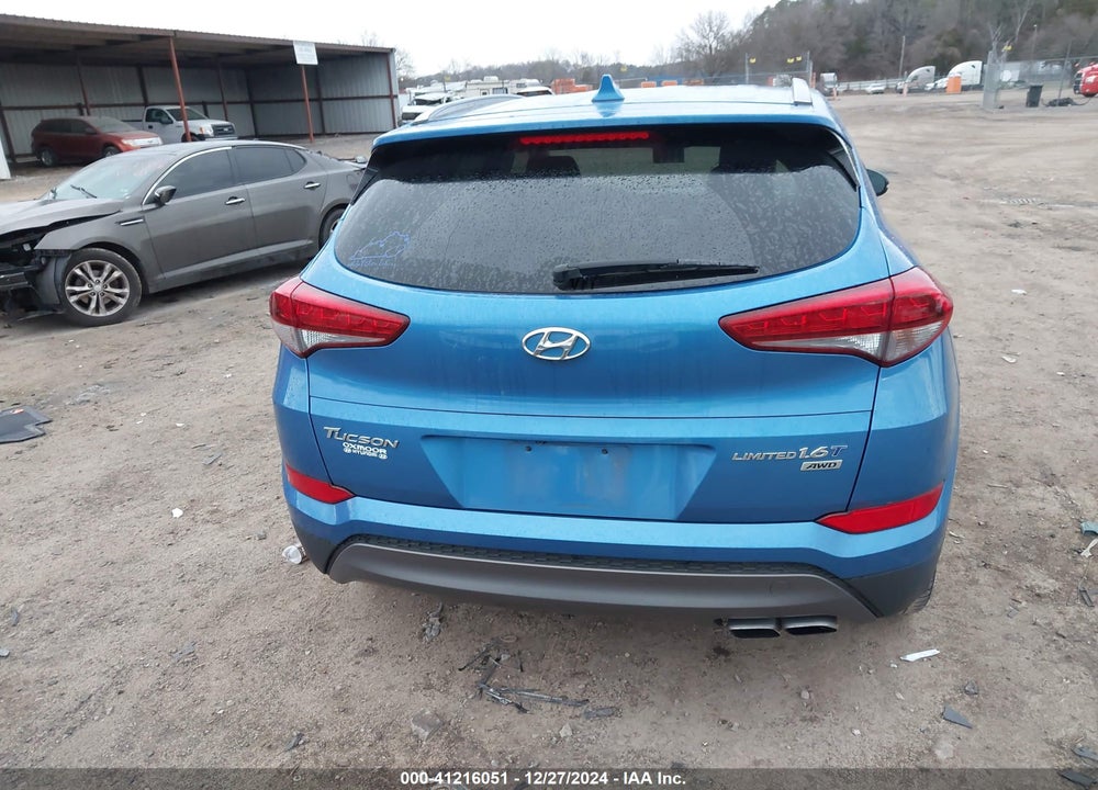 2016 HYUNDAI TUCSON LIMITED VIN: KM8J3CA26GU243081