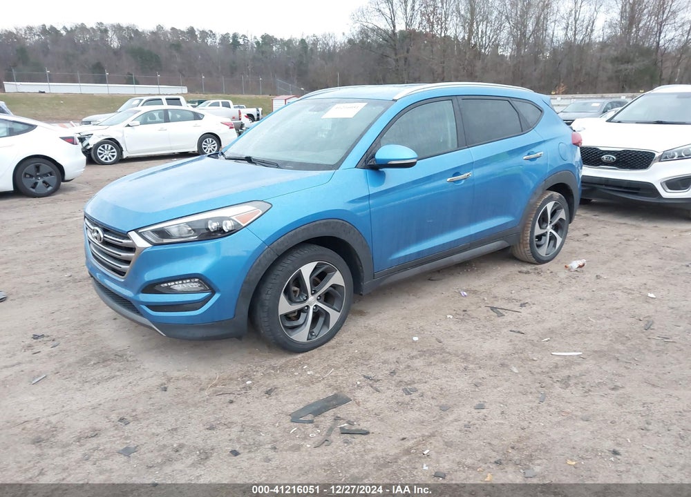 2016 HYUNDAI TUCSON LIMITED VIN: KM8J3CA26GU243081