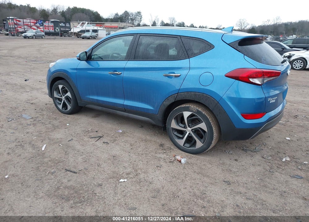 2016 HYUNDAI TUCSON LIMITED VIN: KM8J3CA26GU243081
