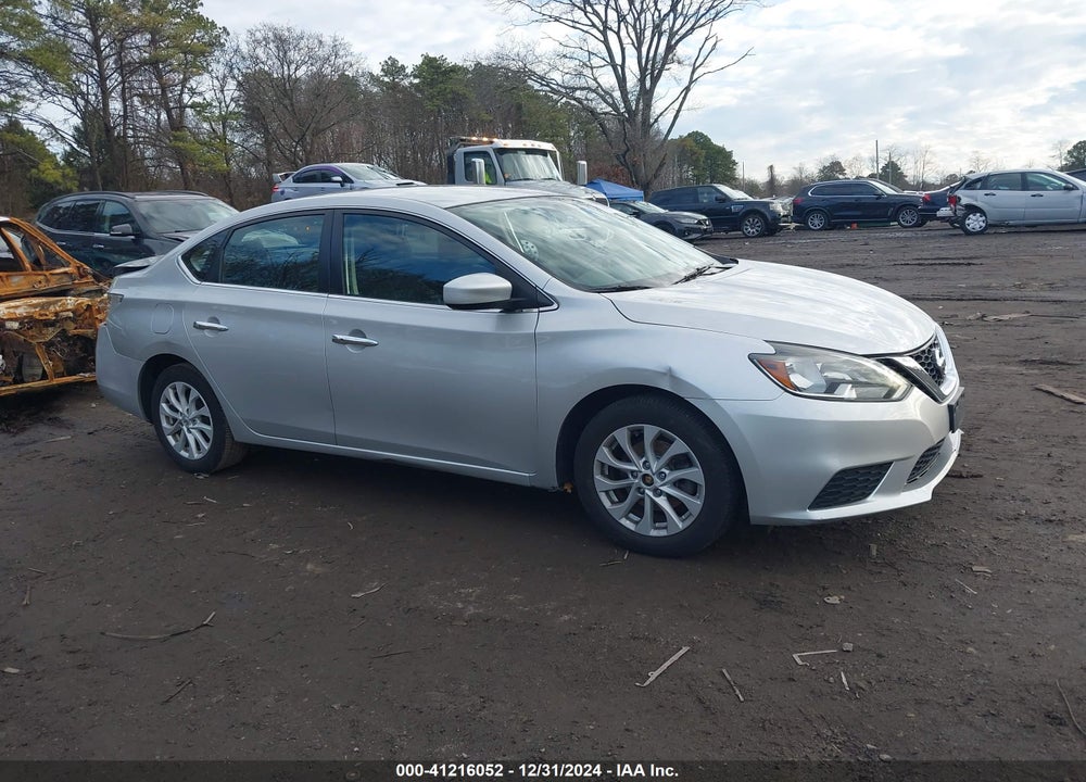 2018 NISSAN SENTRA SV VIN: 3N1AB7AP4JL623454