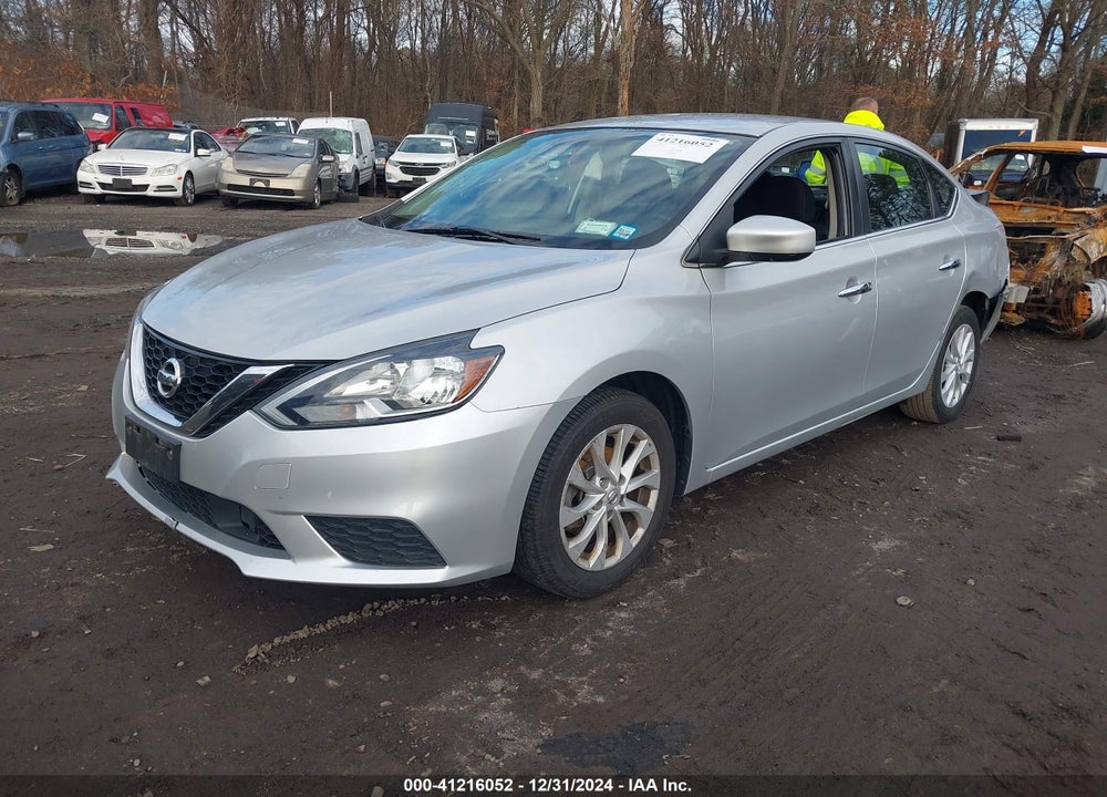 2018 NISSAN SENTRA SV VIN: 3N1AB7AP4JL623454