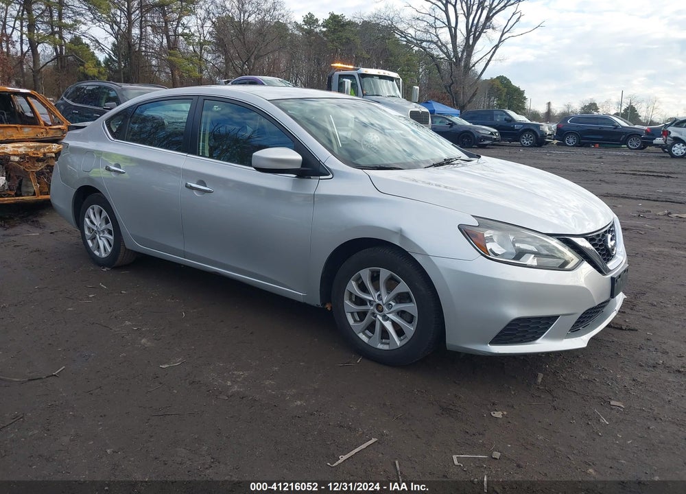 2018 NISSAN SENTRA SV VIN: 3N1AB7AP4JL623454