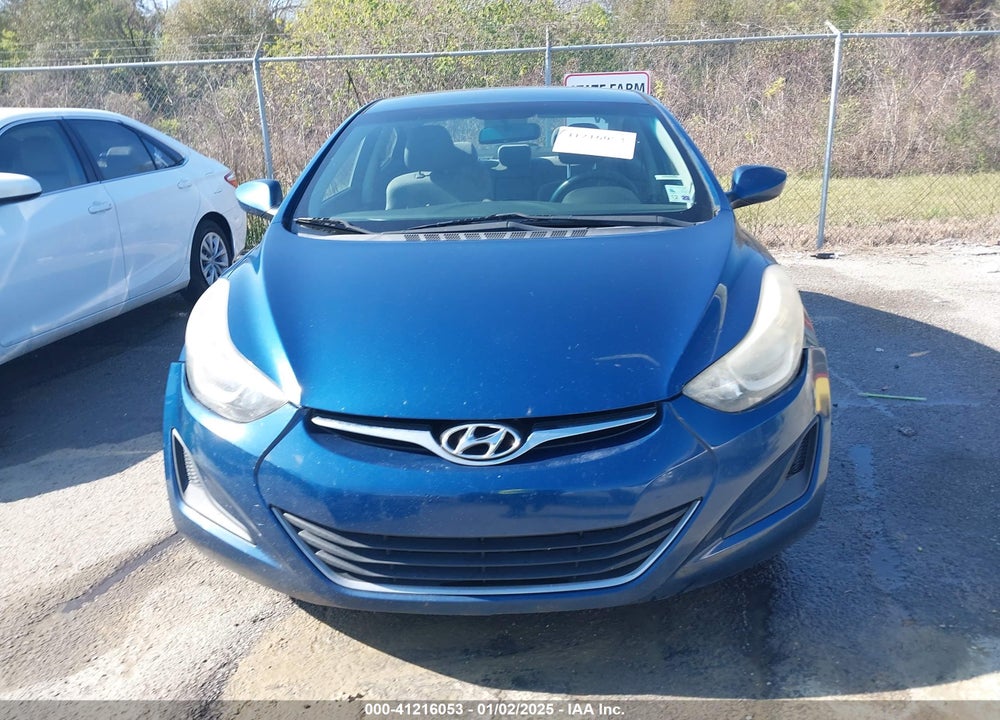 2016 HYUNDAI ELANTRA SE/SPORT/LIMITED VIN: KMHDH4AE2GU547765