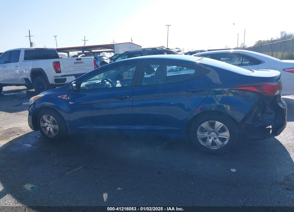 2016 HYUNDAI ELANTRA SE/SPORT/LIMITED VIN: KMHDH4AE2GU547765