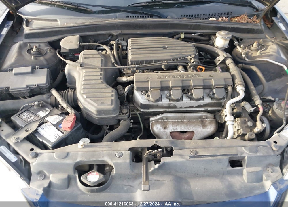 2004 HONDA CIVIC LX VIN: 2HGES16574H566751