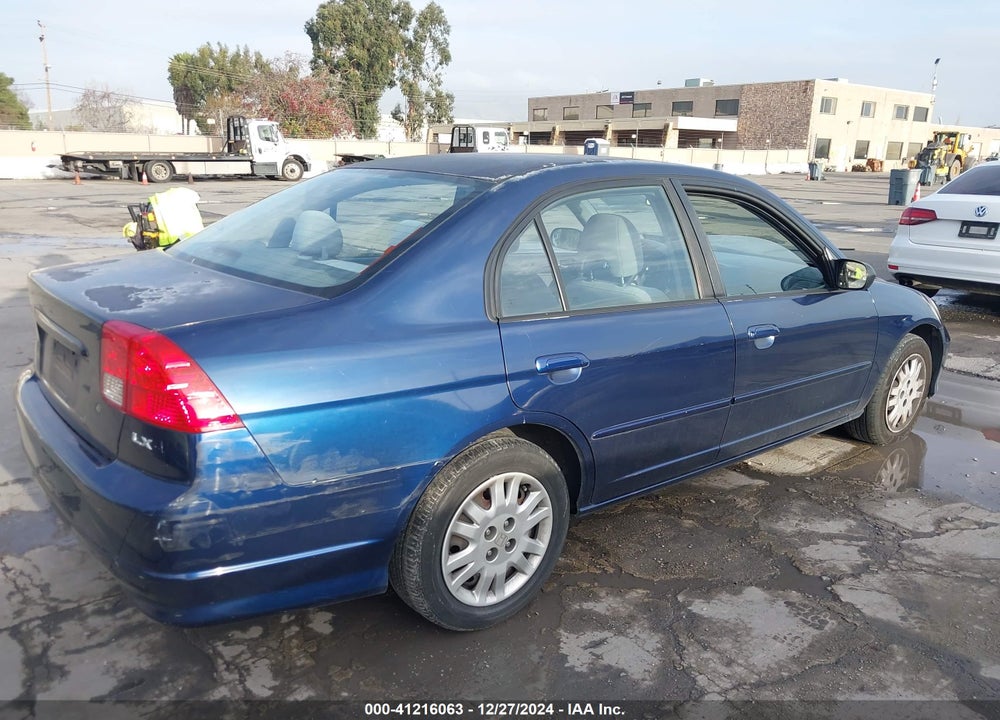 2004 HONDA CIVIC LX VIN: 2HGES16574H566751