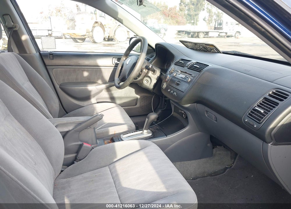 2004 HONDA CIVIC LX VIN: 2HGES16574H566751